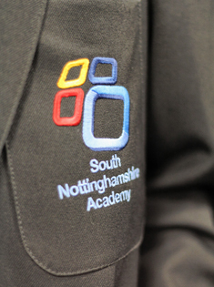 A South Nottinghamshire Academy blazer