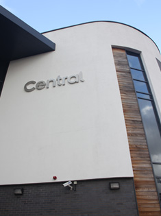 Central Signage lettering